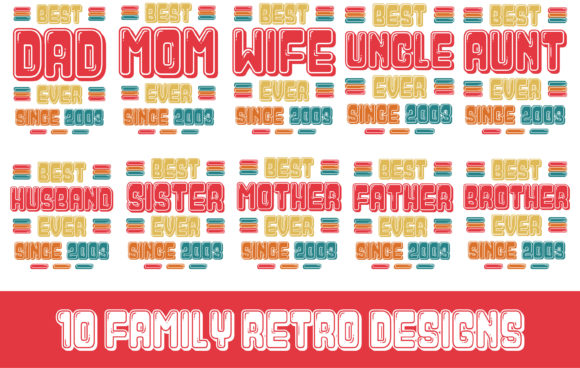 Download 10 Family Retro Designs - 2003 - Retro designs Collection