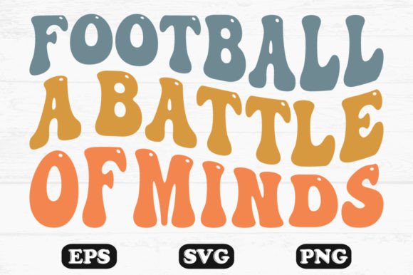 Download Football a Battle of Minds Retro Designs - Retro designs Collection