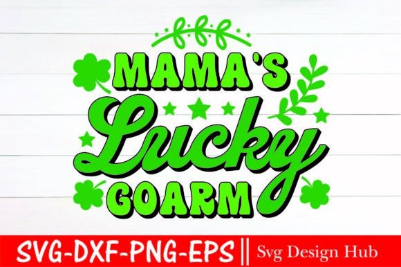 Download Mama's Lucky Goarm Svg, Retro Designs - Retro designs Collection